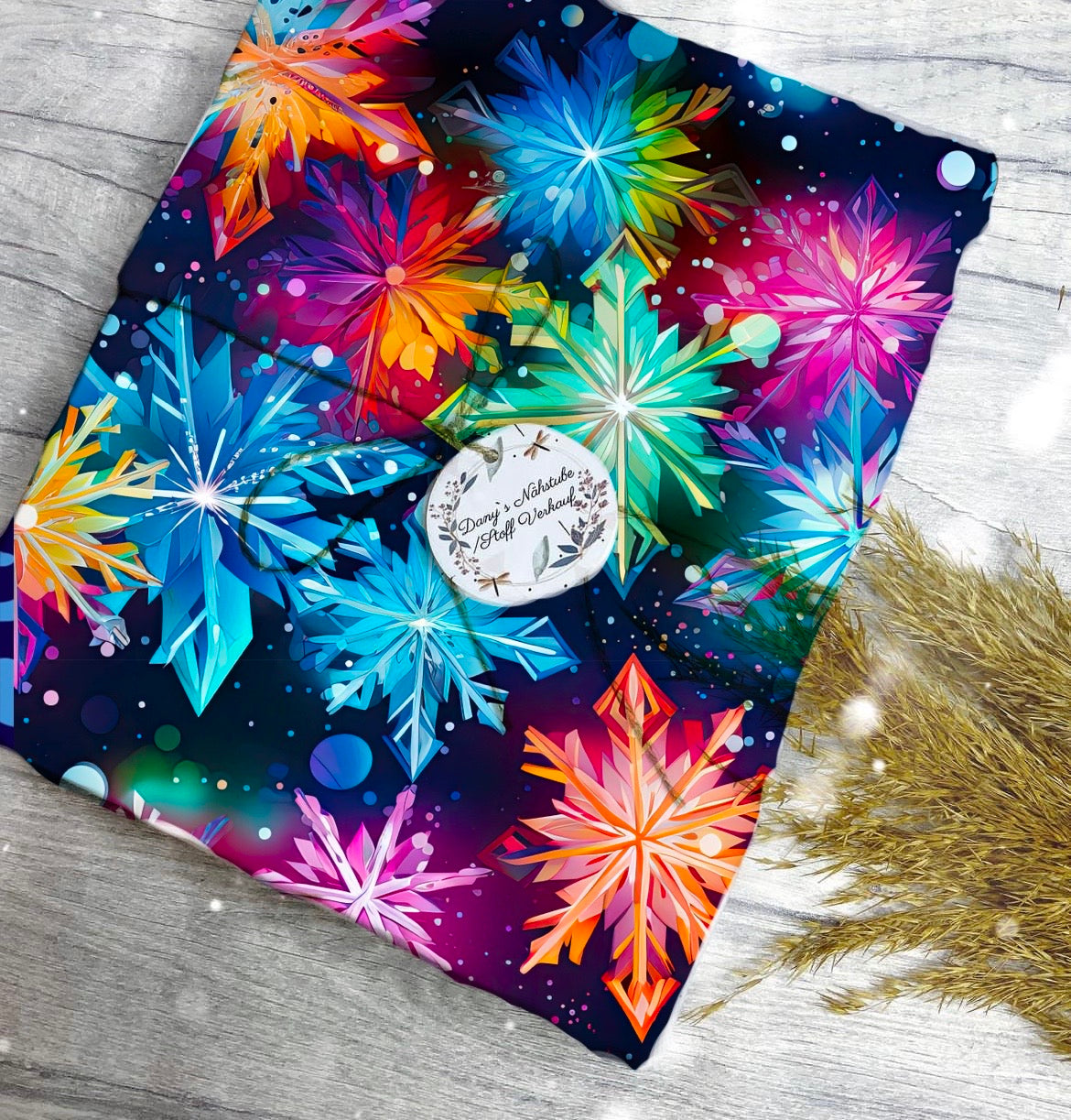 Bunte Schneeflocken Neue Vorbestellung